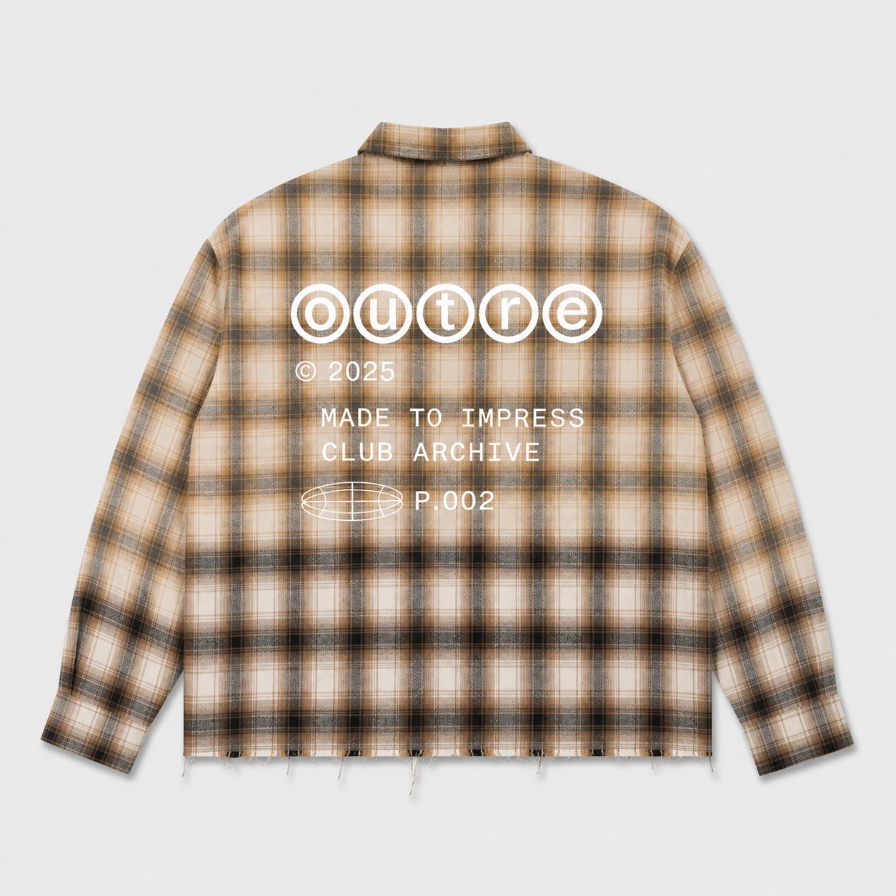 Distressed Cut Flannel