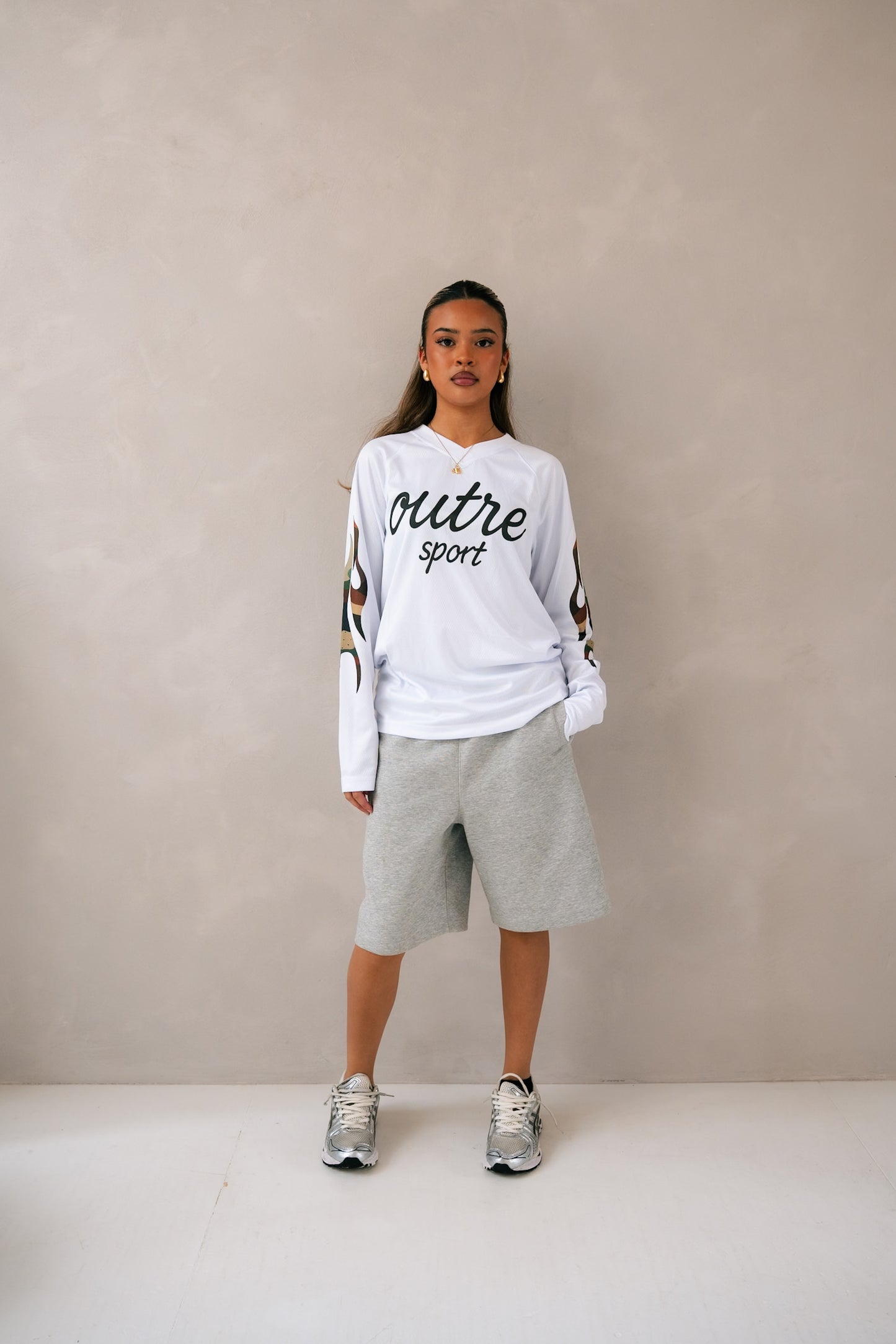 LONGSLEEVE JERSEY - WHITE