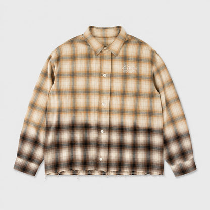 Distressed Cut Flannel