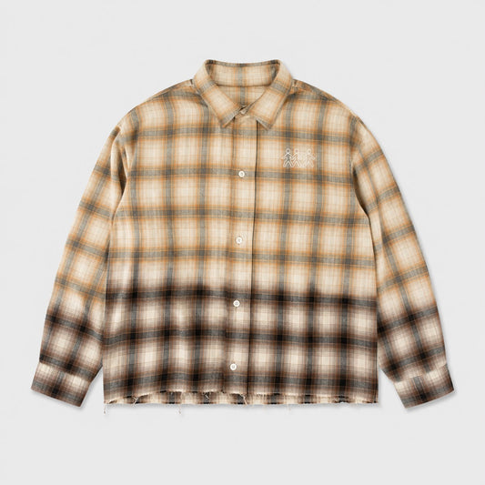 Distressed Cut Flannel