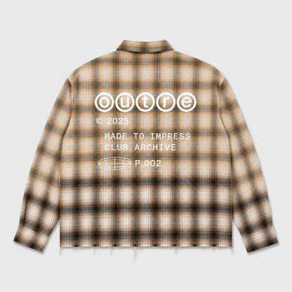 Distressed Cut Flannel