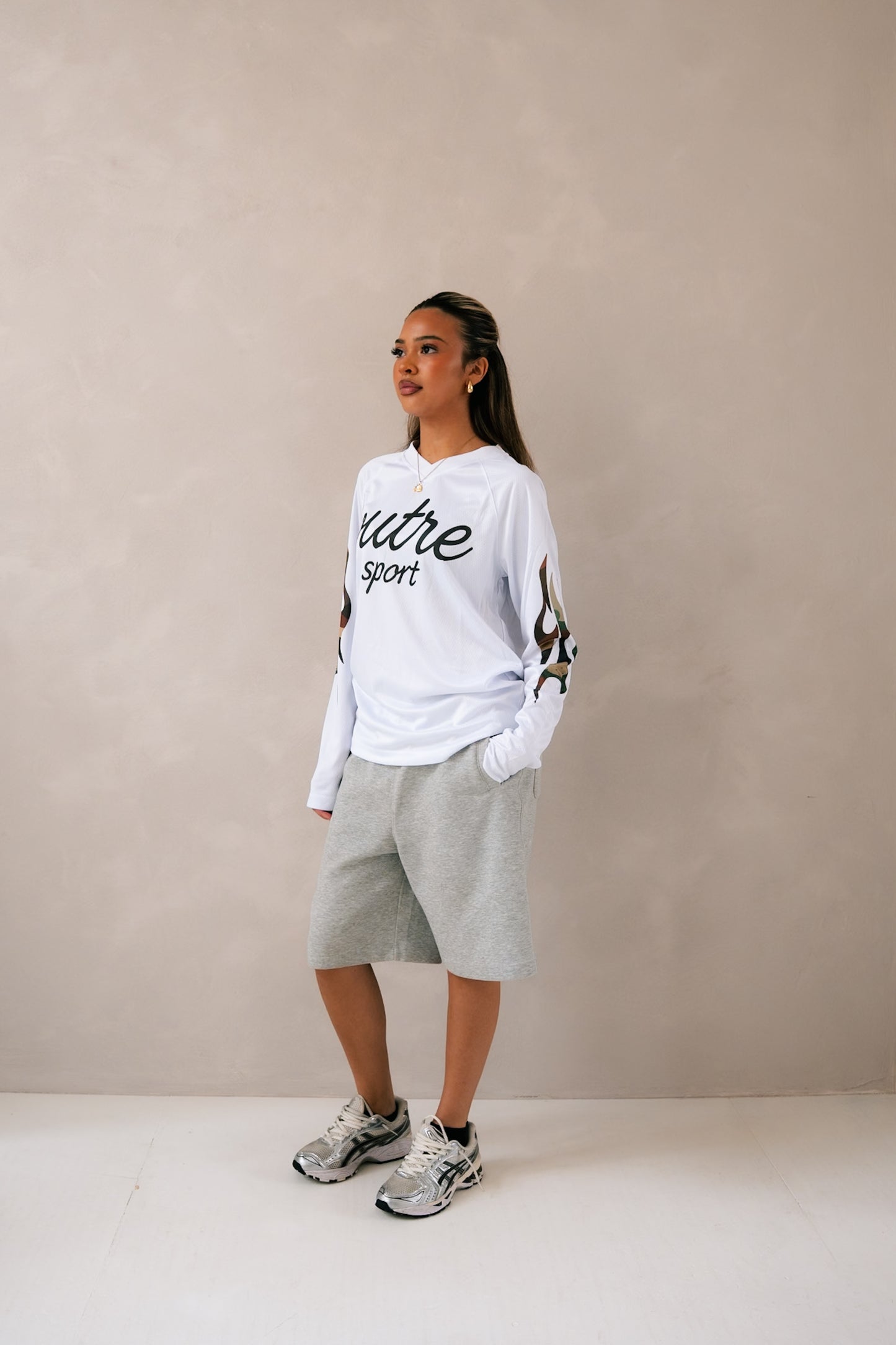 LONGSLEEVE JERSEY - WHITE