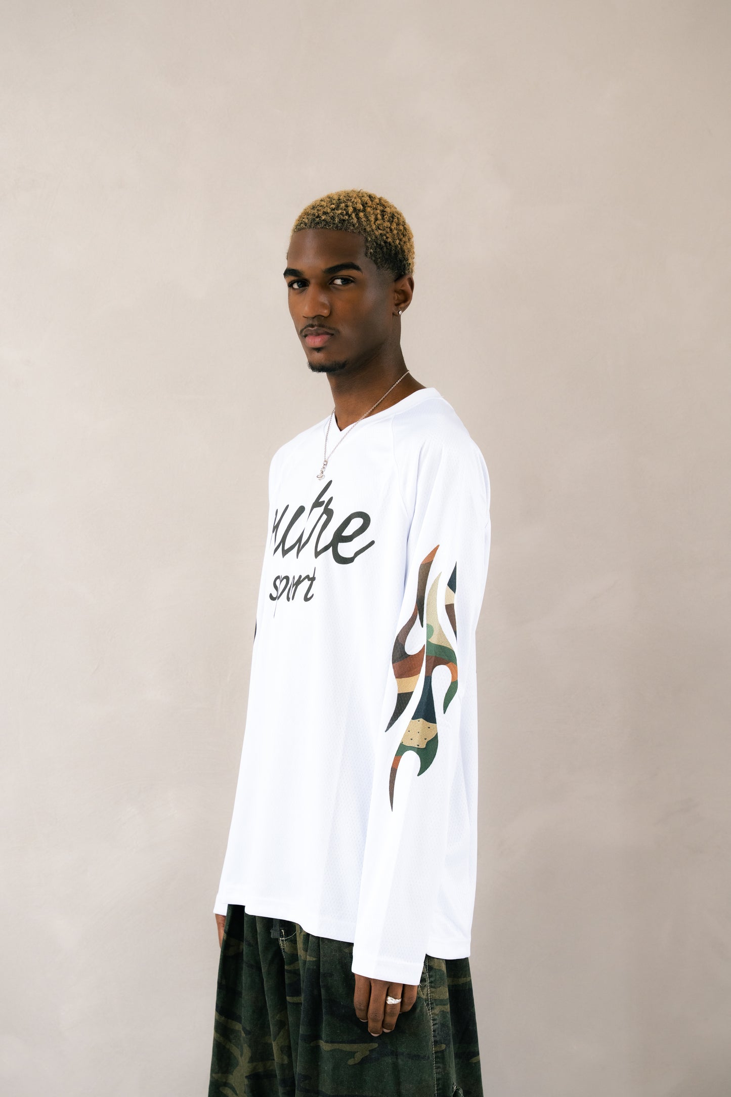 LONGSLEEVE JERSEY - WHITE