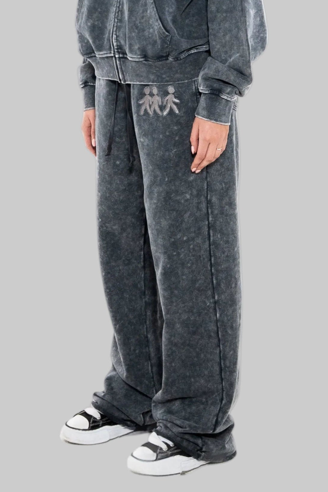 Washed Jogger - Grey