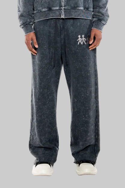 Washed Jogger - Grey