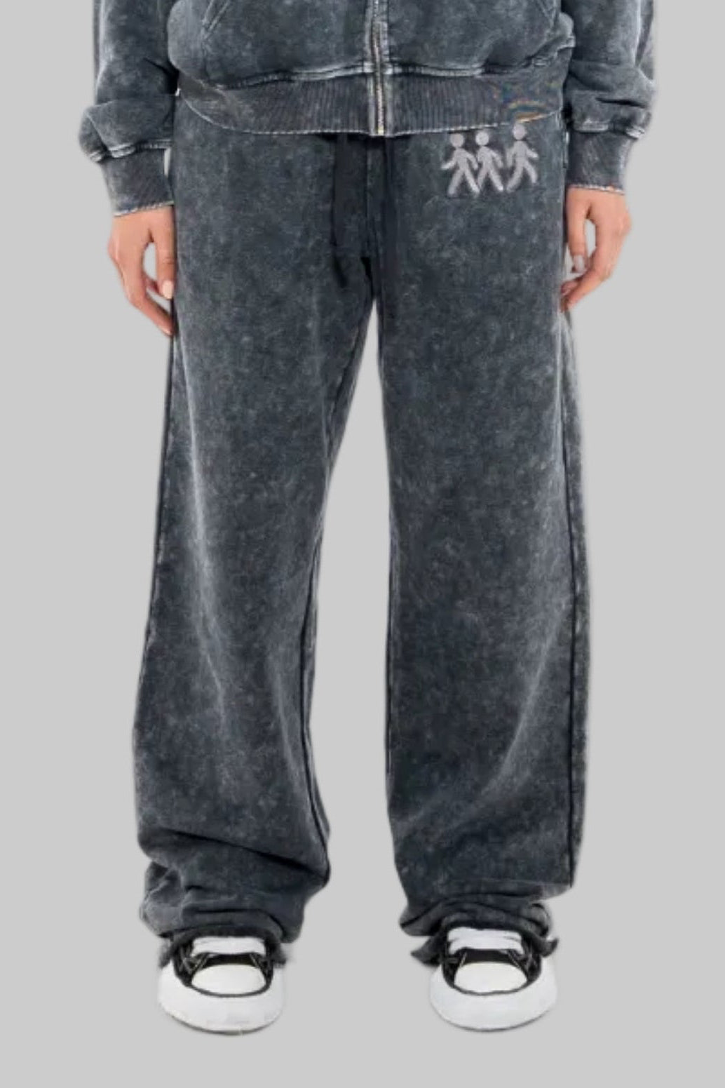 Washed Jogger - Grey