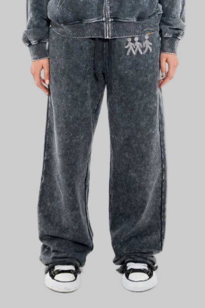 Washed Jogger - Grey